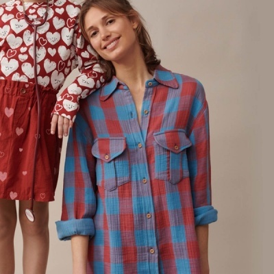 Turquoise & Cayenne - Musselina