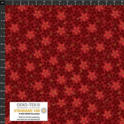 Star Sprinkle - Red Poinsettia