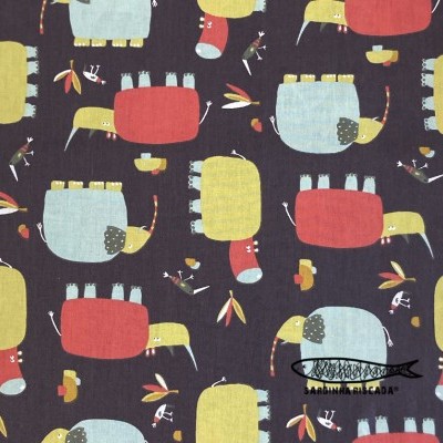 Animais Savana - Azul