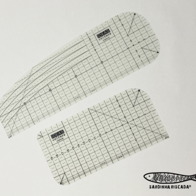 Régua Resistente ao Calor Para Bainhas