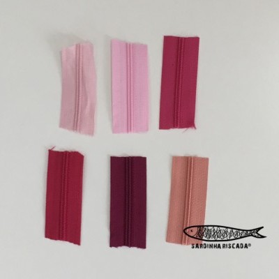 Fecho Zipper Malha 3