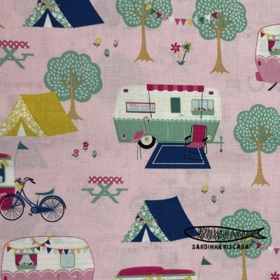 I'd Rather Be Glamping  - Pink