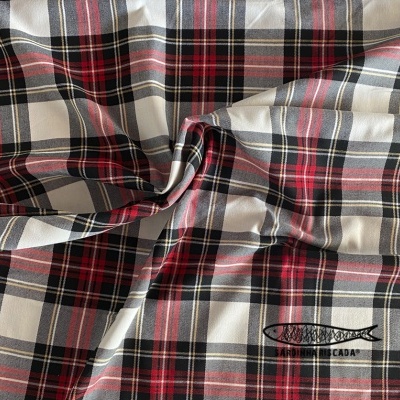 Tartan - Vermelho e Preto