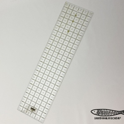 Régua Polegadas 6″x24″