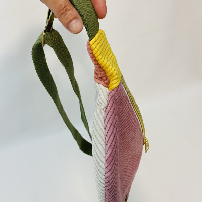 Bolsa de cintura - Furnas verde e Rosa Bolsa de cintura - Furnas verde e Rosa