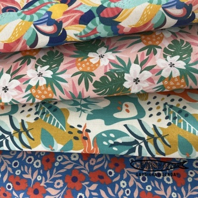 Canvas Flores e Ananás