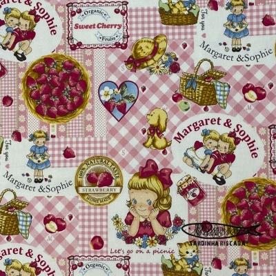 Margret & Sophie - Sweet Strawberry Pink