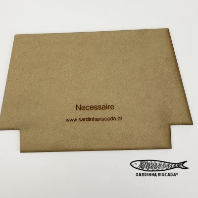 Necessaire pequena - molde em mdf