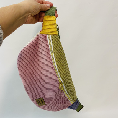 Bolsa de cintura - Furnas verde e Rosa Bolsa de cintura - Furnas verde e Rosa