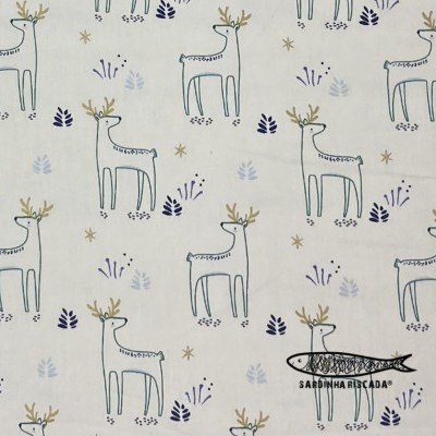 Renas ( Com Glitter )