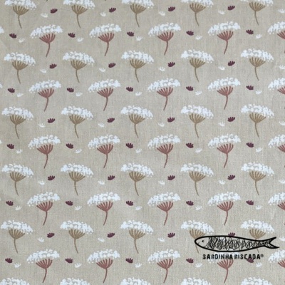 Flores campestres  - Dente de leão Salmão