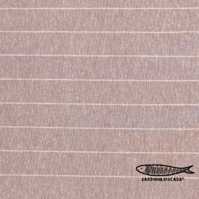 Linho Alentejano Reciclado - Risquinha  Rosa