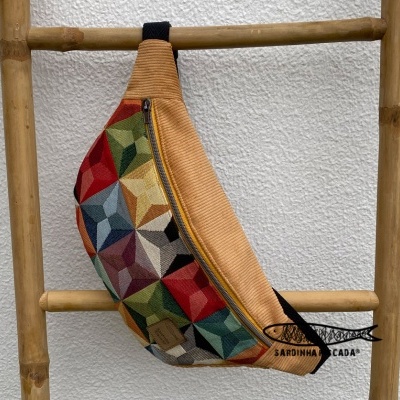 Bolsa de cintura - Estrela Mostarda