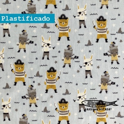 Piratas Azuis  - Plastificado