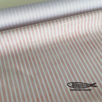 Riscas Rosa Claro   - Plastificado