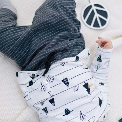 Vaiela Riscas - Algodão Orgânico Vaiela Riscas - Algodão Orgânico