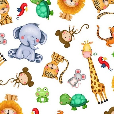 Jungle Paradise - Animal Babies