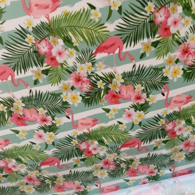 Flamingos Riscas- Plastificado