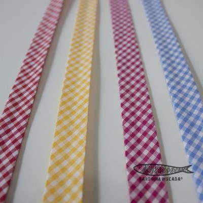 Fita de viés xadrez