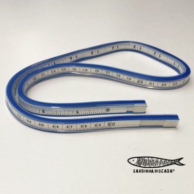 Régua flexível  - 60cm