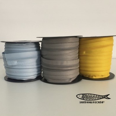 Fecho Zipper Malha 5