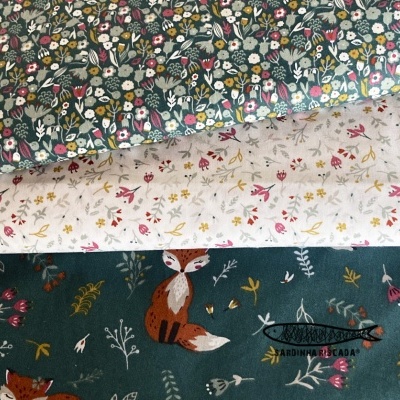 Floresta de inverno Gots -  Fundo branco