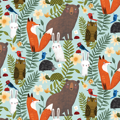 Into the Woods - FOREST FRIENDS SKY