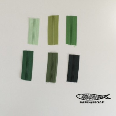 Fecho Zipper Malha 3