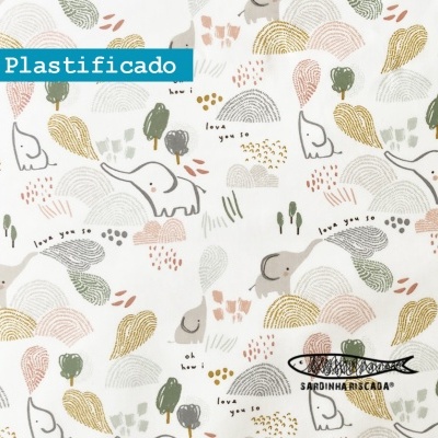 Elephant White - Plastificado