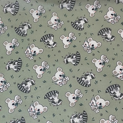 Guaxinim Verde -  Plastificado