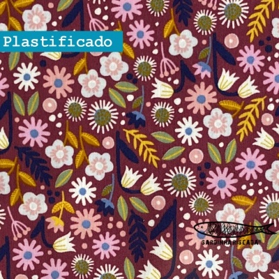 Flowers Lilac   - Plastificado