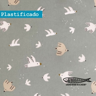 Spring Birds - Mint Bird - Plastificado
