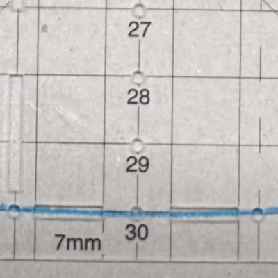 Régua giratória para círculos