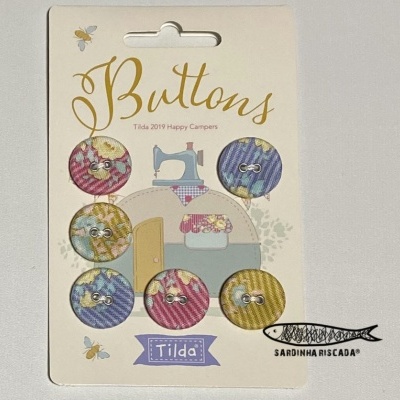 Botões Happy campers2