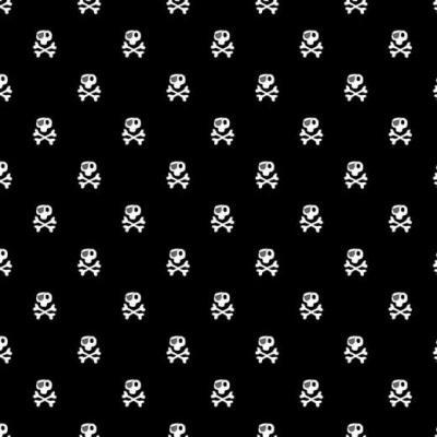 Pirates Skull - Preto