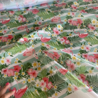 Flamingos Riscas- Plastificado