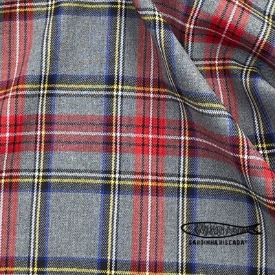 Fazenda  Xadrez Cinza