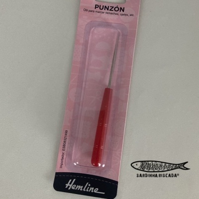 Furador com cabo de plastico