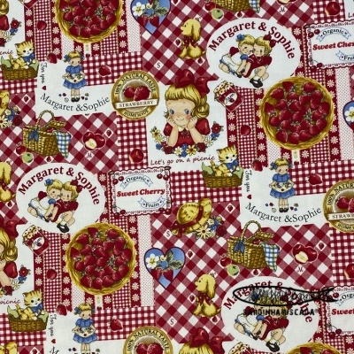 Margret & Sophie - Sweet Strawberry Red