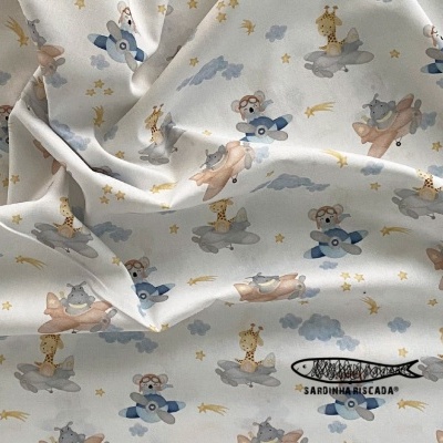 Bichinhos nas nuvens - Aviões e Balões Bichinhos nas nuvens - Aviões e Balões