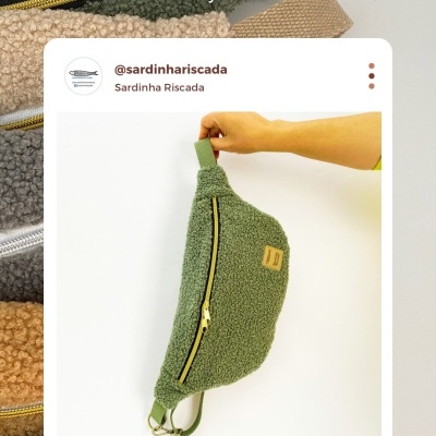 Bolsa de cintura -  Teddy Verde