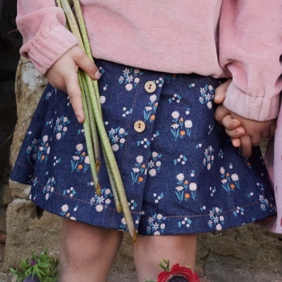 Color Retro Flowers - Ganga