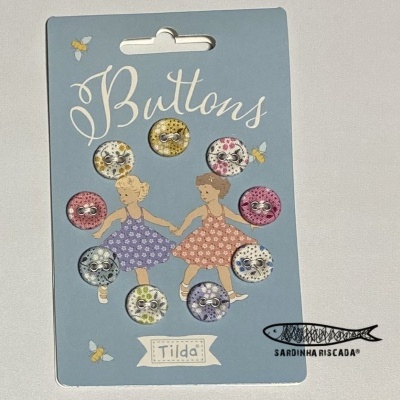 Botões Happy Campers