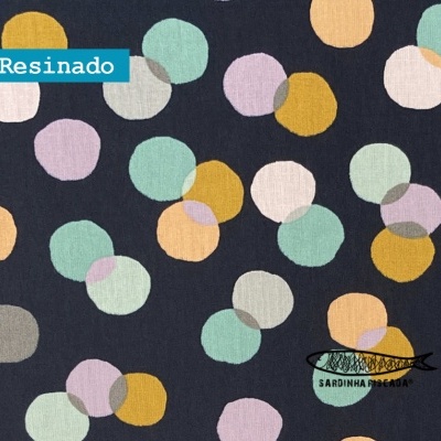 Dots Navy - Resinado