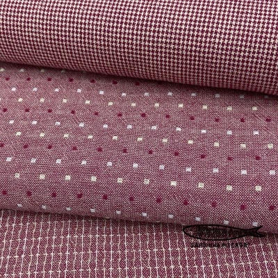 Tramado Japonês - Pintas Vermelhas Tramado Japonês - Pintas Vermelhas