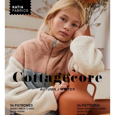 Revista Katia Fabrics Cottagecore 2022 - Outono/Inverno 2022/23