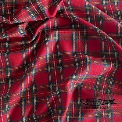 Tartan - Vermelho e Verde