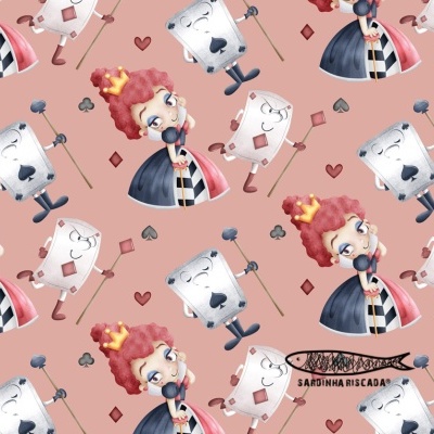 Alice no Pais das Maravilhas - Rainha de copas