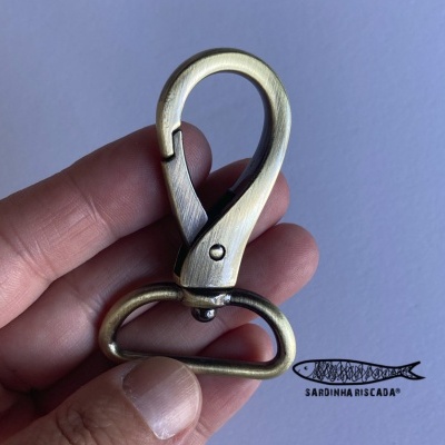 Mosquetão  Premium - Ouro velho