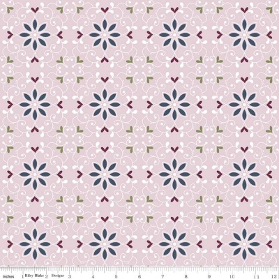 Whimsical Romance -  Scroll Pink